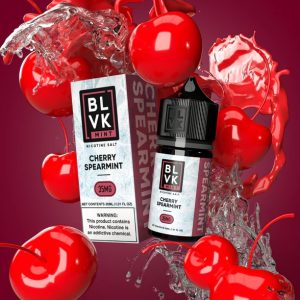 BLVK 櫻桃薄荷煙油瓶身、獨角獸 MINT 系列果味煙油